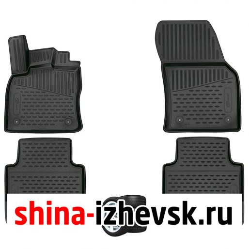 Коврик Коврики 3D в салон Format для Nissan Murano, 2016- , 4 шт. (ПУ, повышенная износостойкость) в Ижевске